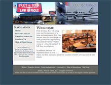 Tablet Screenshot of prattandtobin.com